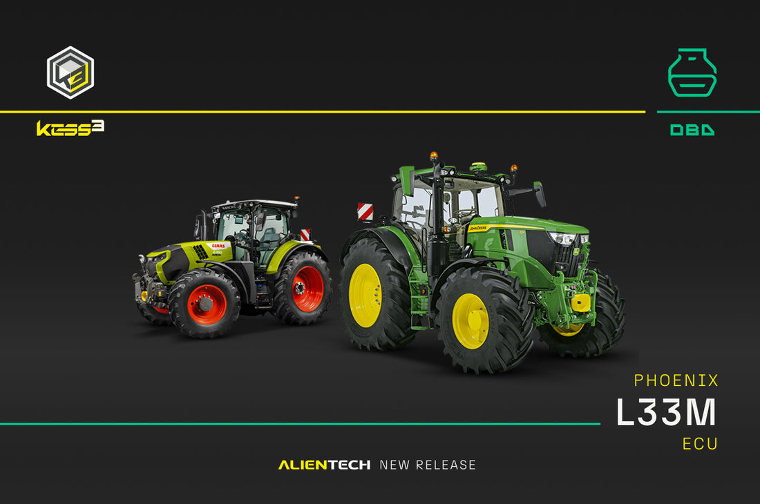John Deere tractor cover image for KESS3 Phoenix L33M OBD