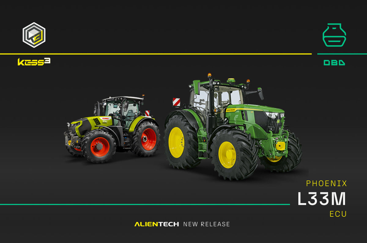 John Deere tractor cover image for KESS3 Phoenix L33M OBD