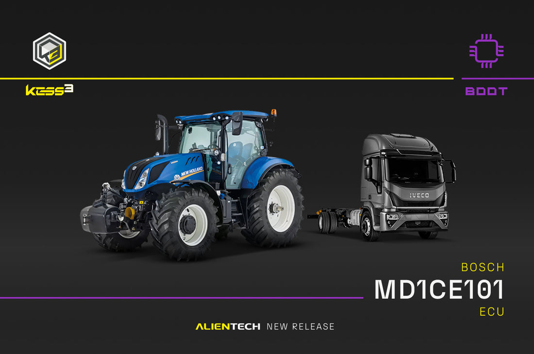 FPT-powered agricultural machine cover image for KESS3 Bosch MD1CE101 unlock
