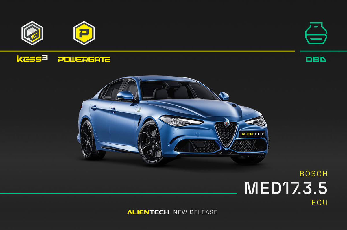 Alfa Romeo Quadrifoglio cover image for KESS3 Bosch MED17.3.5 OBD