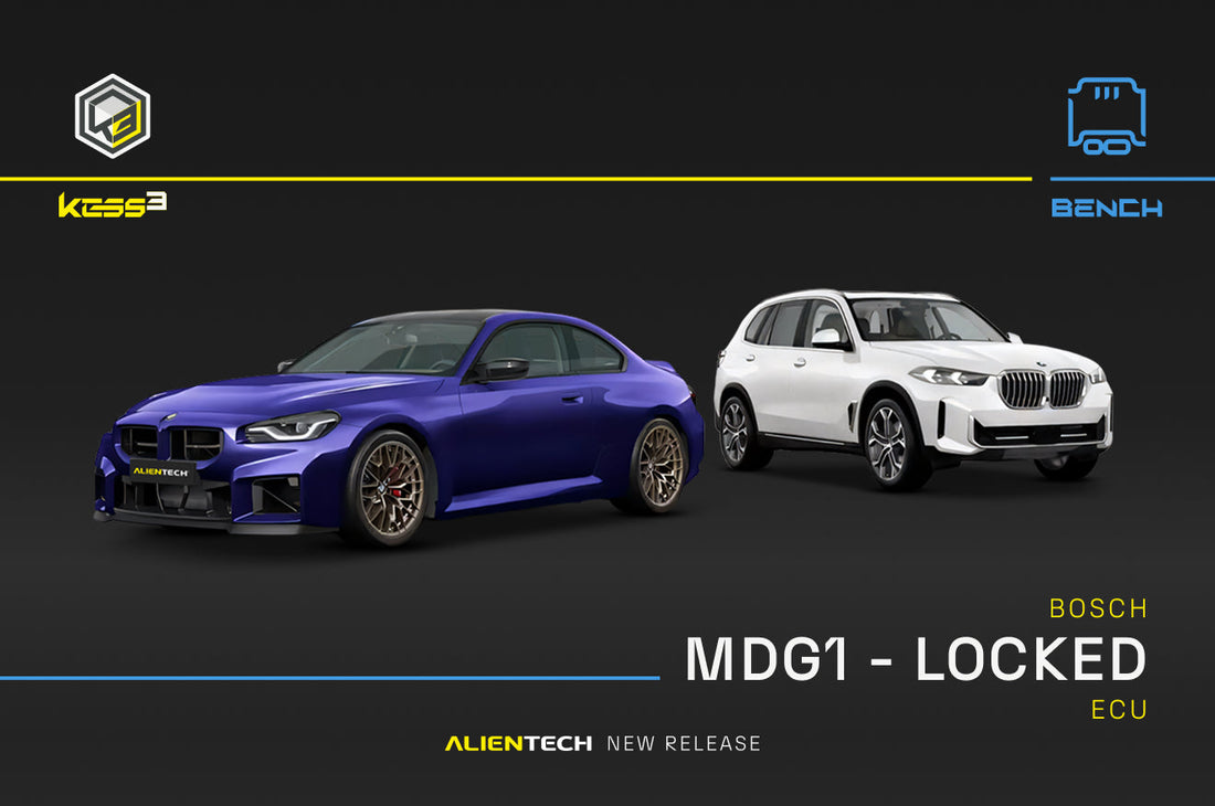BMW cover image for KESS3 locked Bosch MDG1 bench protocols