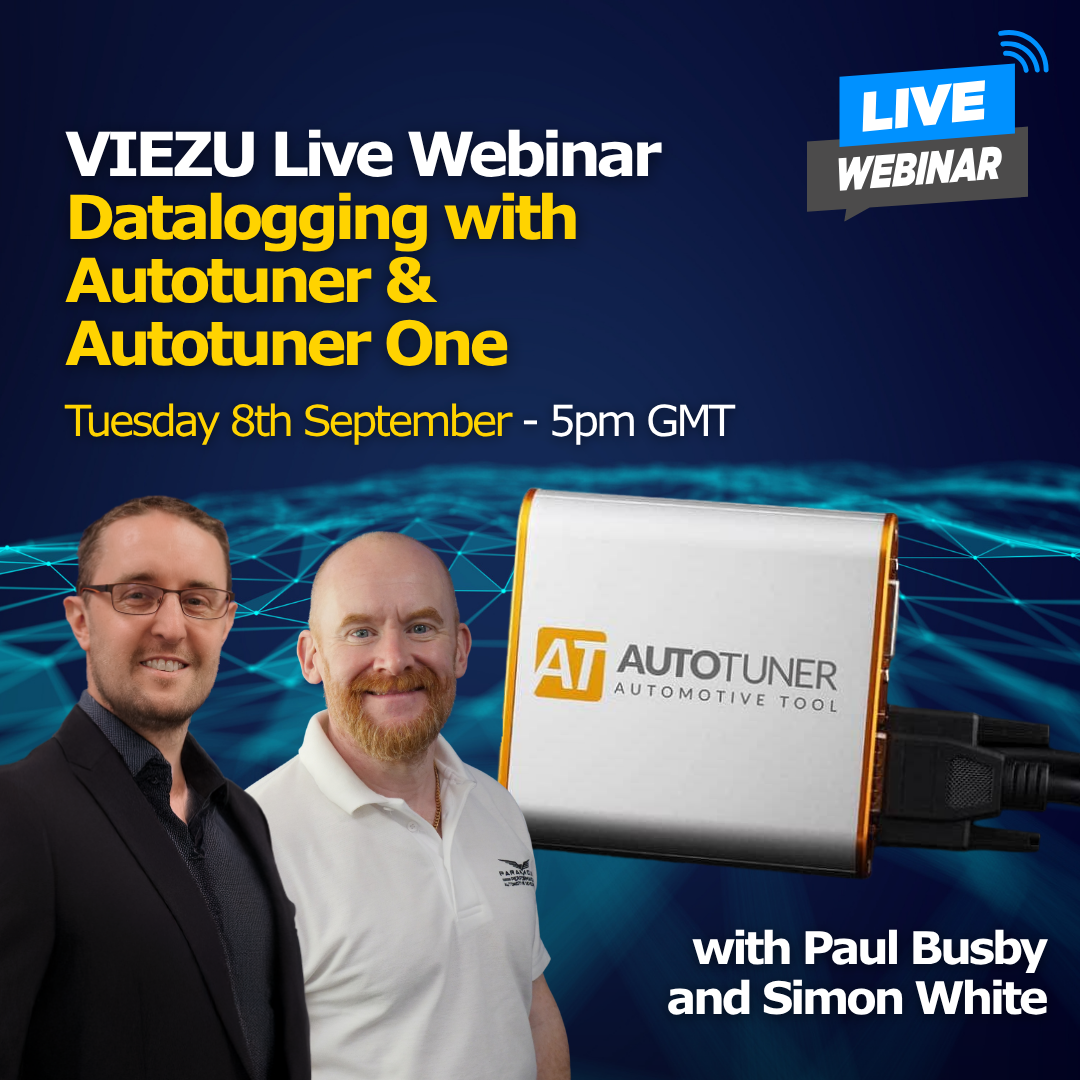 Datalogging with Autotuner Webinar Block Image – Viezu USA
