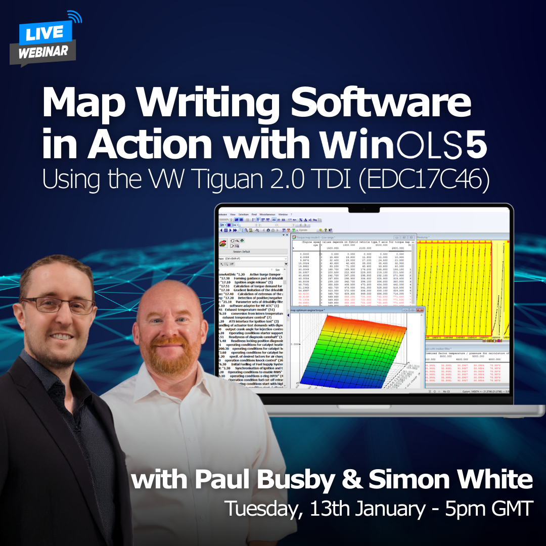 On Demand: Editing Diesel Maps on a VW Tiguan EDC17C46 in WinOLS5 – Viezu USA