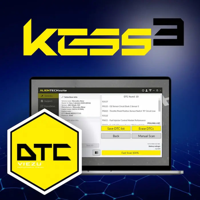 KESS3 Gets a DTC Feature: Read and Clear Fault Codes From the Same Tool – Viezu USA