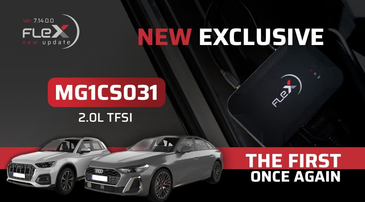 FLEX v7.14.0.0 Brings OBD Unlocking to VAG 2.0 TFSI Bosch MG1CS031 – Viezu USA