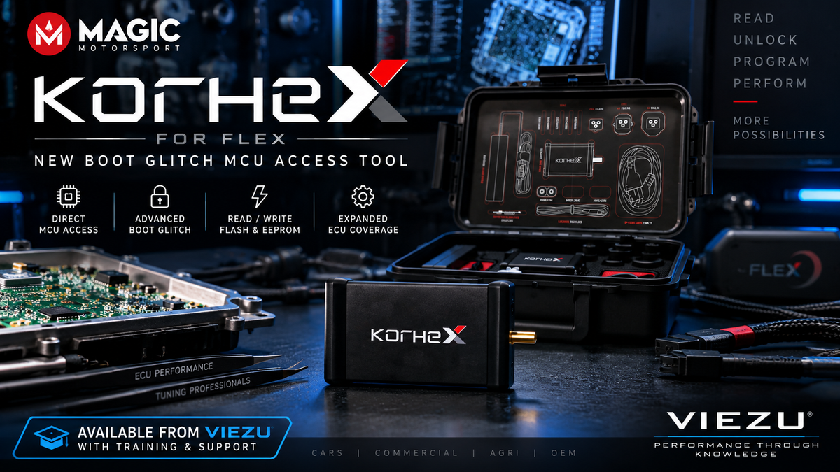 Korhex for FLEX: Magic Motorsport's Cleaner Way Into Protected ECUs – Viezu USA