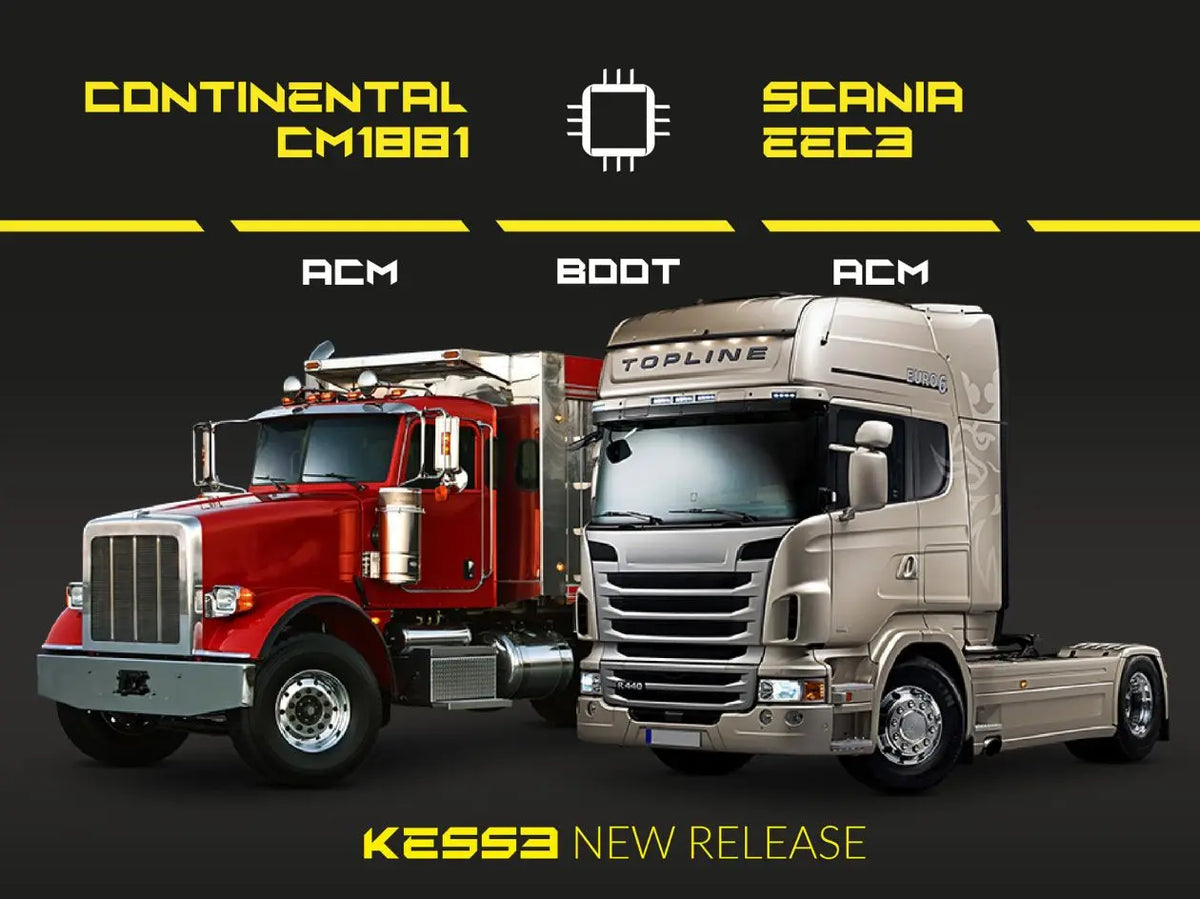 KESS3 New release - Scania EEC3 - Continental CM1BB1 - ACM, BOOT – Viezu USA