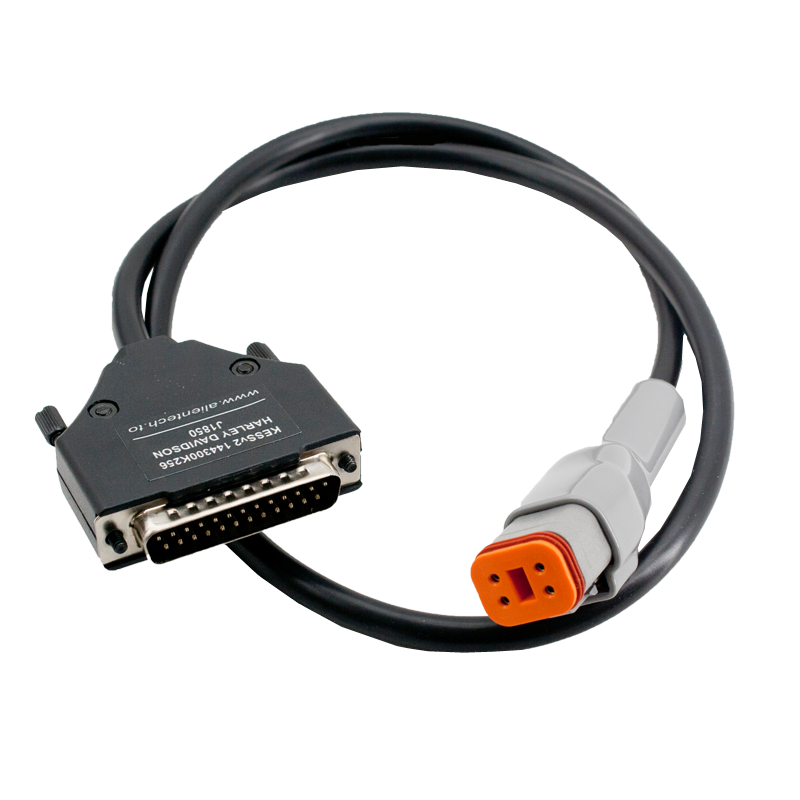 Harley Davidson Standard Motorcycle Cable - 4 pin