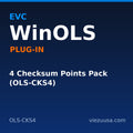 4 Checksum Points Pack (OLS-CKS4) – EVC WinOLS plug-in OLS-CKS4