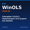 Caterpillar FLS/FL2 Import/Export (FL2-Export: see details) – EVC WinOLS plug-in OLS1002