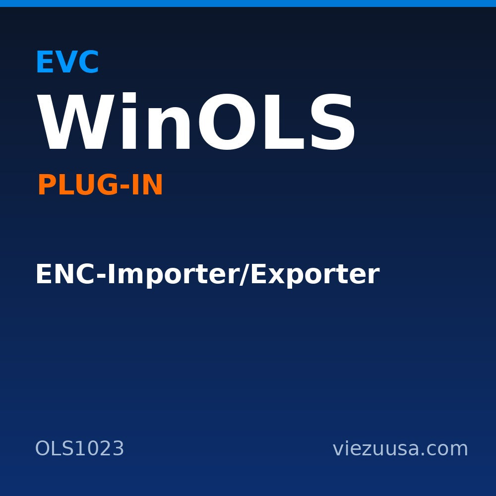 ENC-Importer/Exporter – EVC WinOLS plug-in OLS1023