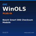 Bosch Smart 006 Checksum Module – EVC WinOLS plug-in OLS273