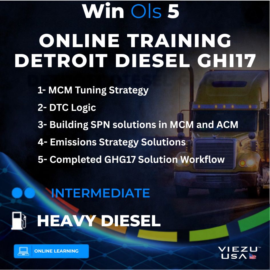 EVC WinOLS Detroit Diesel GHG17 Online Mastery Series