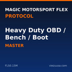 Magic Motorsport Flex Heavy Duty OBD / Bench / Boot protocol – Master (FLS0.15M)