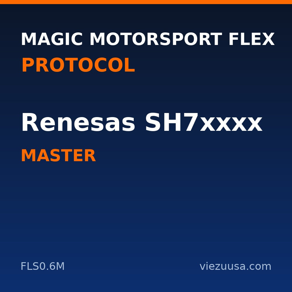 Magic Motorsport Flex Renesas SH7xxxx protocol – Master (FLS0.6M)