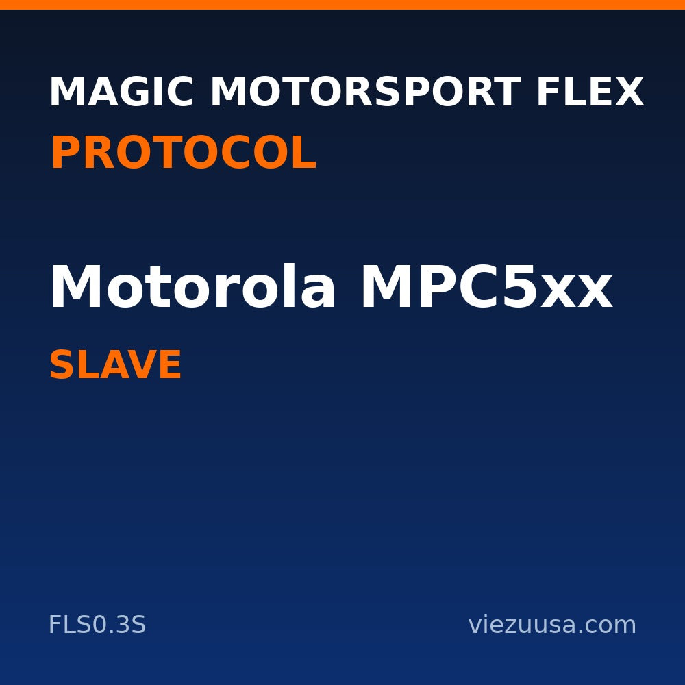 Magic Motorsport Flex Motorola MPC5xx protocol – Slave (FLS0.3S)