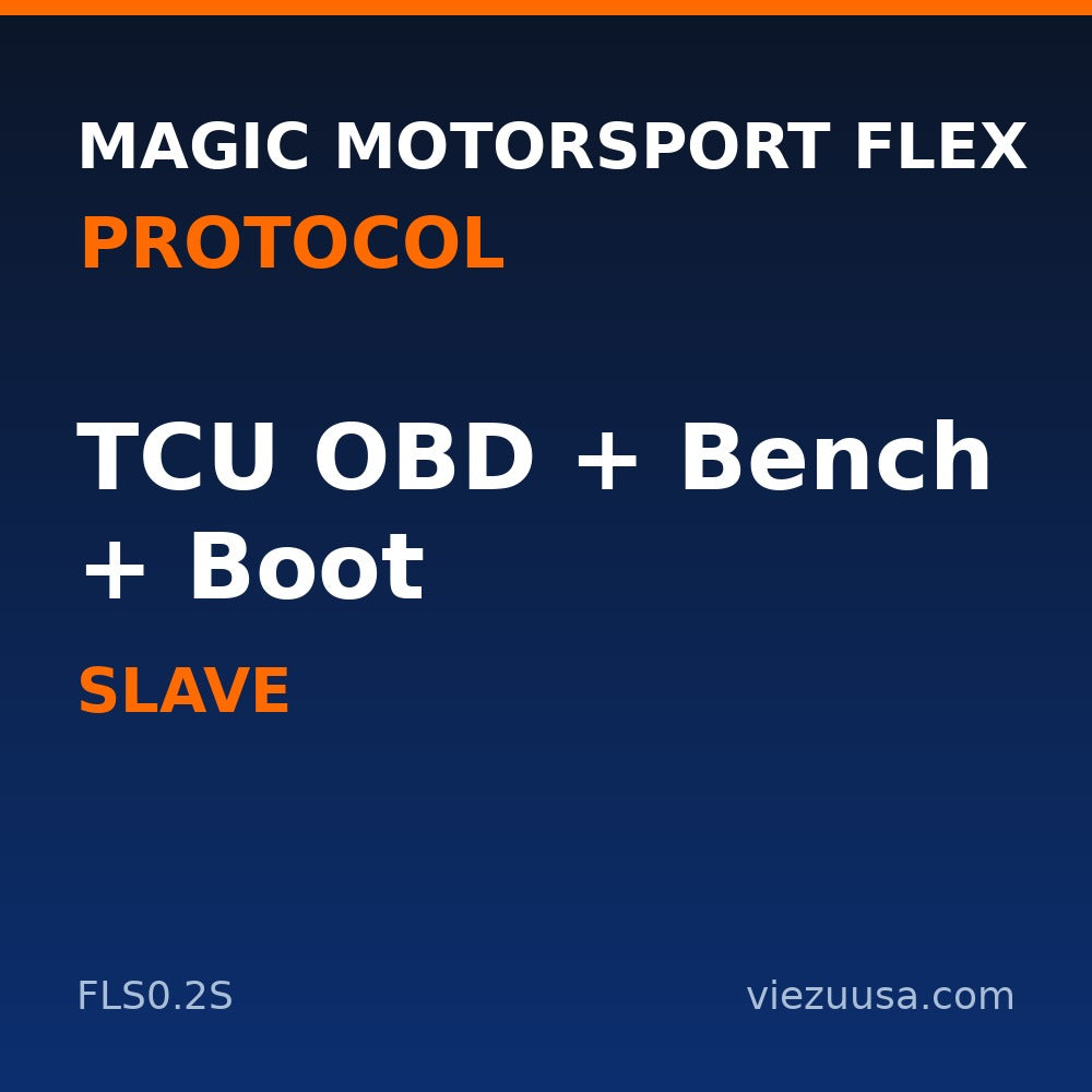 Magic Motorsport Flex TCU OBD + Bench + Boot protocol – Slave (FLS0.2S)